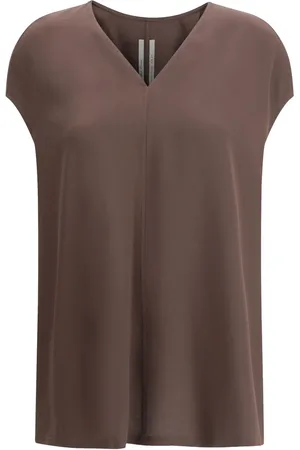 Rick Owens Top i silkeblanding
