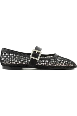 Paul Warmer Flade ballerinaer i mesh