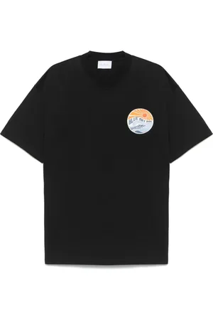 BLUE SKY INN T-shirt med Great Wave-mærke