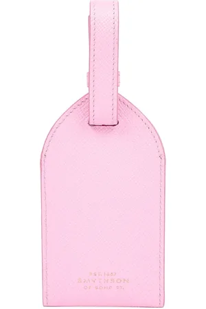 SMYTHSON Bagage-mærke i læder