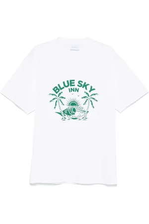 BLUE SKY INN Grøn Wave T-shirt