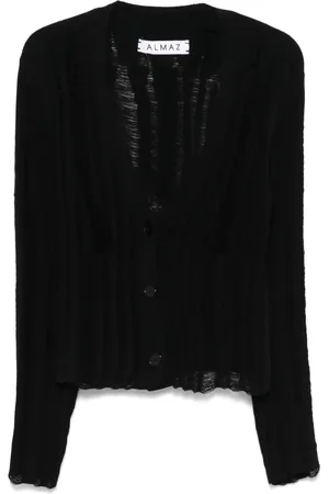 ALMAZ Cardigan med slitageeffekt