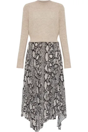 AllSaints Mellemlang Donatella kjole