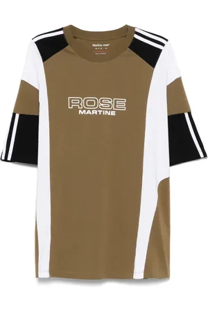 MARTINE ROSE T-shirt med paneler