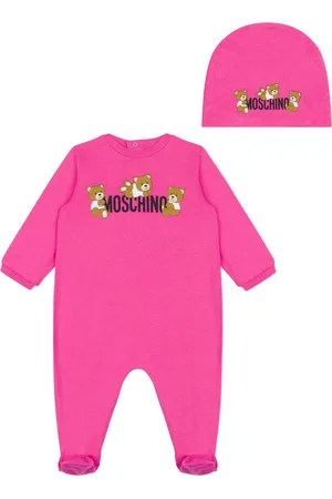 Moschino Babydragt-sæt med logotryk