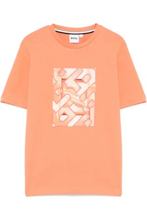 HUGO BOSS T-shirt med grafisk tryk