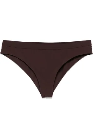 Jil Sander Bikiniunderdel med elastisk talje og Greca-mønster