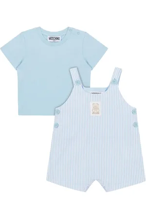Moschino Stribet overalls-sæt