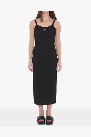 Alexander Wang Slip-kjole i mesh med 3D-logo