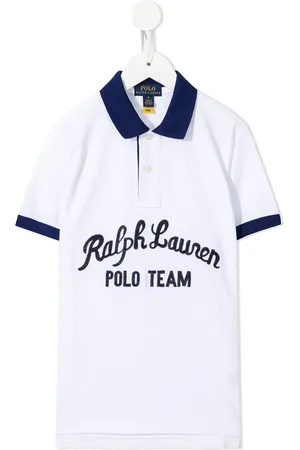Ralph Lauren Skjorte i bomuld med logotryk