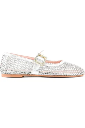 Paul Warmer Flade ballerinaer i mesh