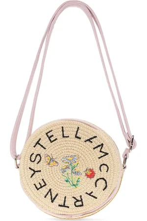 Stella McCartney Crossbody-taske med blomsterbroderi