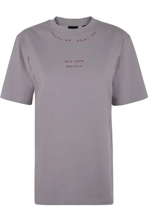 Daily paper T-shirt med skrift-tryk