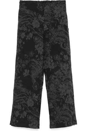 Nike Joggingbukser i jacquard med mellemhøj talje