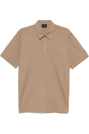 BRIONI Polo med broderet logo