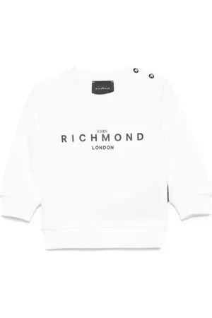 John Richmond Sweater med logo