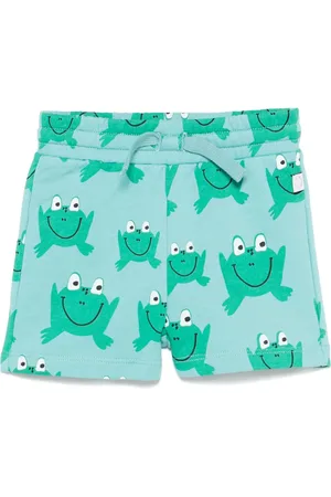 Stella McCartney Badeshorts med frøtryk