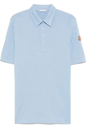 Moncler Polo med dobbelt læderlogo