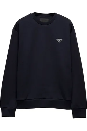Prada Sweatshirt med trekantet logo