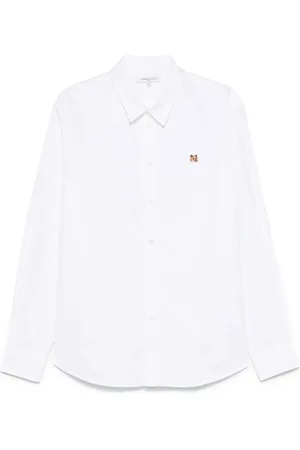Maison Kitsuné Fox Head skjorte