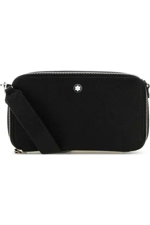 Montblanc Messenger-taske i læder