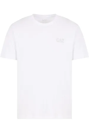 EA7 T-shirt med logoapplikation