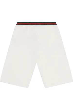 Gucci Shorts med Web-stribet kant