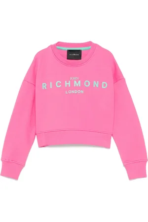 John Richmond Sweatshirt med logotryk