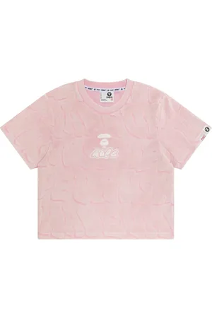 A Bathing Ape T-shirt med logobroderi