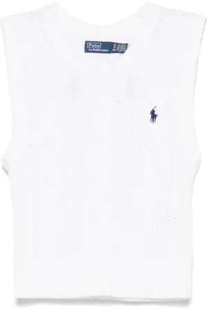 Ralph Lauren Kabelstrikket vest