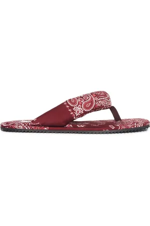 The Attico Sandaler med bandana-tryk
