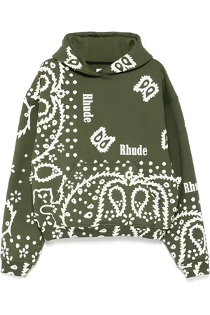 Rhude Hættetrøje med bandanatryk