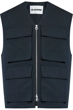 Jil Sander Vest med fire lommer