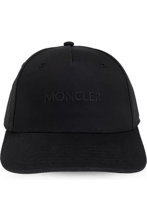Moncler Kasket i gabardine med logobroderi