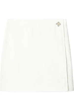Tory Burch Kort nederdel med krøllet effekt
