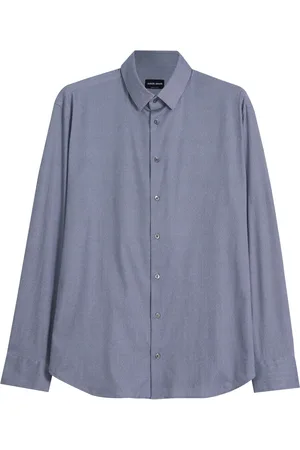 Giorgio Armani Chevron-mønstret skjorte