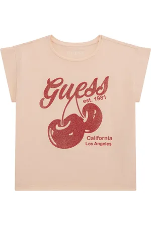 Guess T-shirt med kirsebærtryk