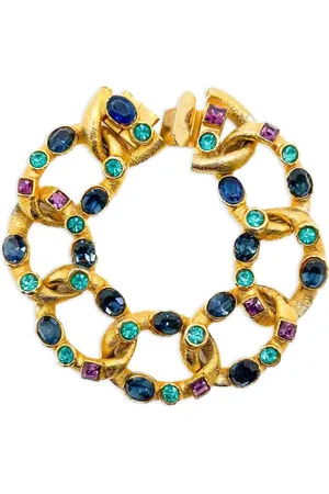 JENNIFER GIBSON JEWELLERY Pre-owned krystalbesat armbånd fra 1960