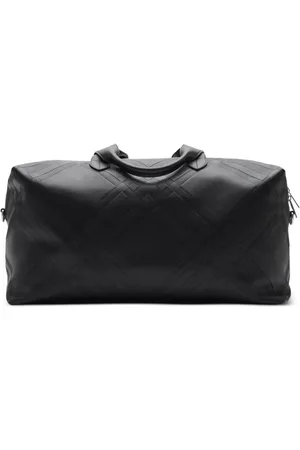 Burberry Holdall-taske med præget tern