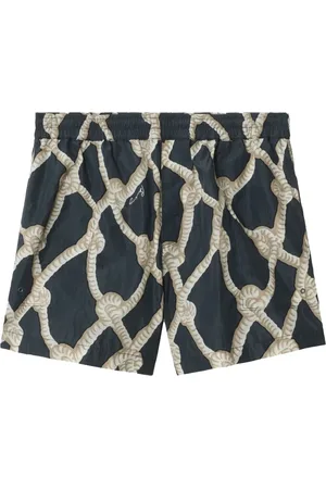 Burberry Shorts i bomuld med knudetryk