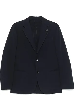 LARDINI Blazer med broche-detalje