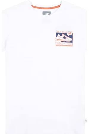 New Balance T-shirt med sneaker-tryk