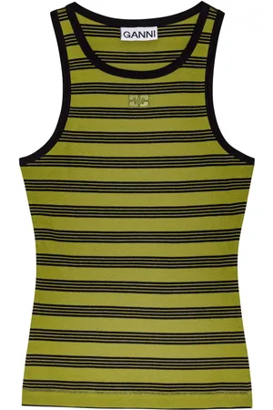 Ganni Stribet tanktop