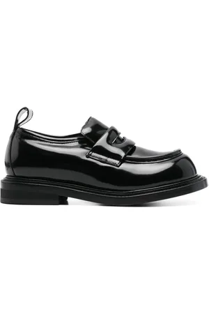 Moschino Loafers i lakeret læder