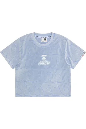 A Bathing Ape T-shirt med logoudsmykning