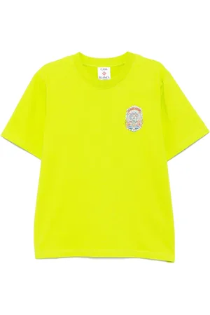 Casablanca T-shirt med casa way skate-tryk