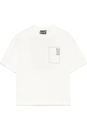 Emporio Armani T-shirt i økologisk bomuld