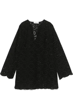 MATTEAU Kort kjole med broderie anglaise