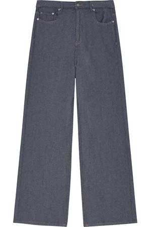 Ganni Jeans med brede ben