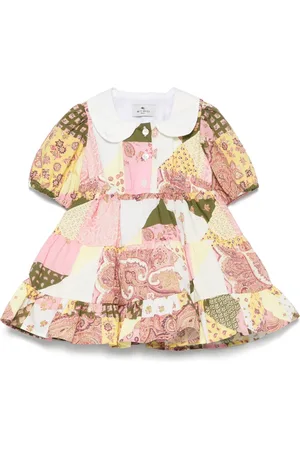 Etro Kjole med patchwork-tryk